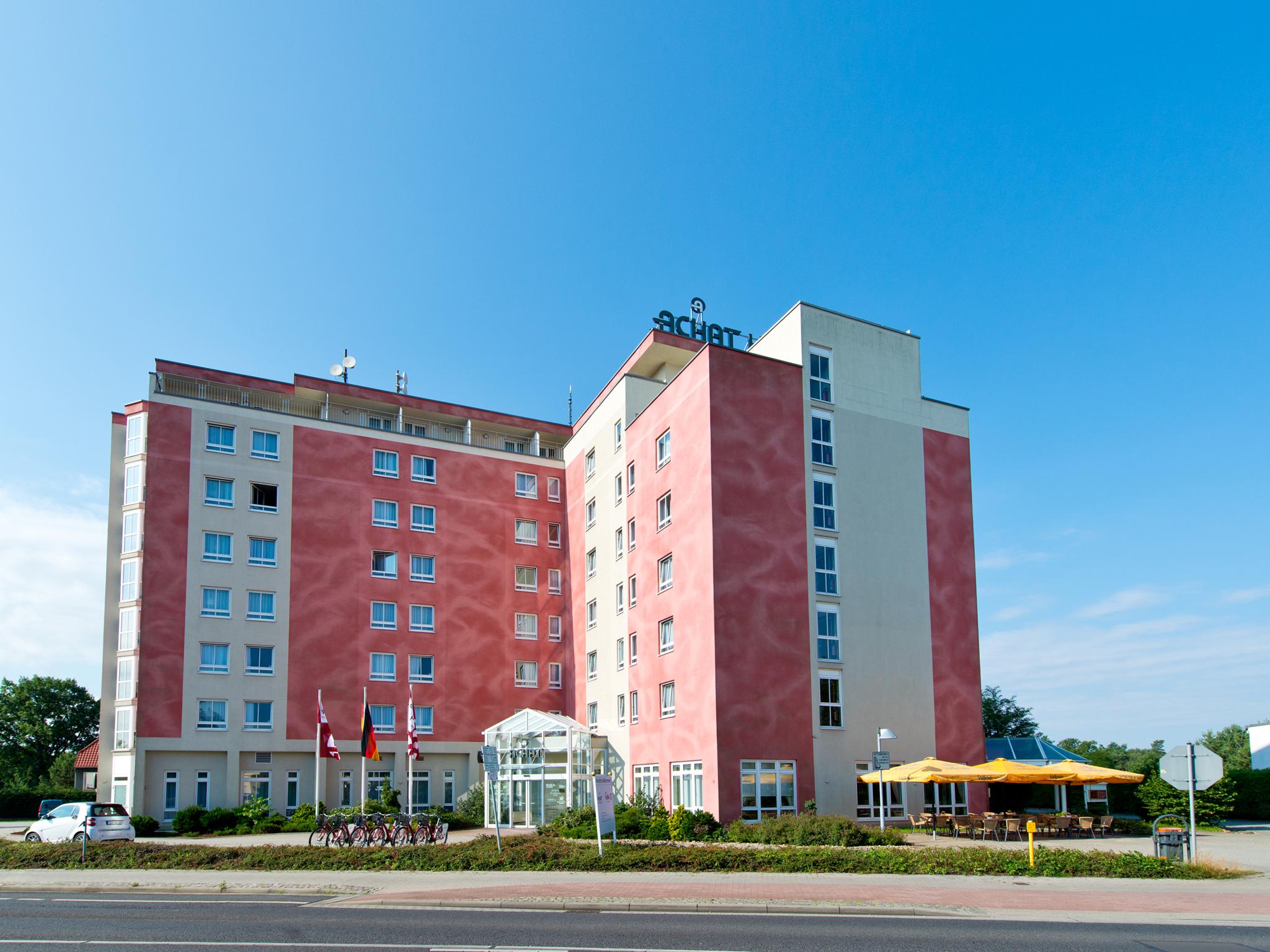 Achat Hotel Schwarzheide Lausitz Ngoại thất bức ảnh